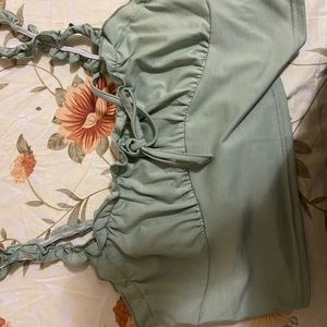 Green Cami Top , Brand new never used